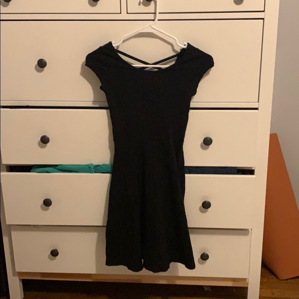 SO Black Dress with Detailing
